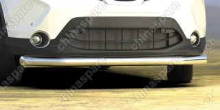 Защита переднего бампера d76 Arbori нерж. сталь для NISSAN Qashqai 2014-нв