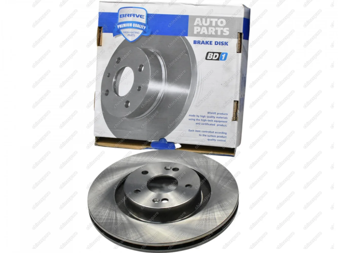 Диск тормозной передний BRAVE Chery Tiggo 7Pro / Tiggo 8 / Tiggo 8Pro / Exeed LX