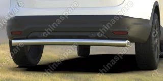 Защита заднего бампера d76 Arbori нерж. сталь для NISSAN Qashqai 2014-нв
