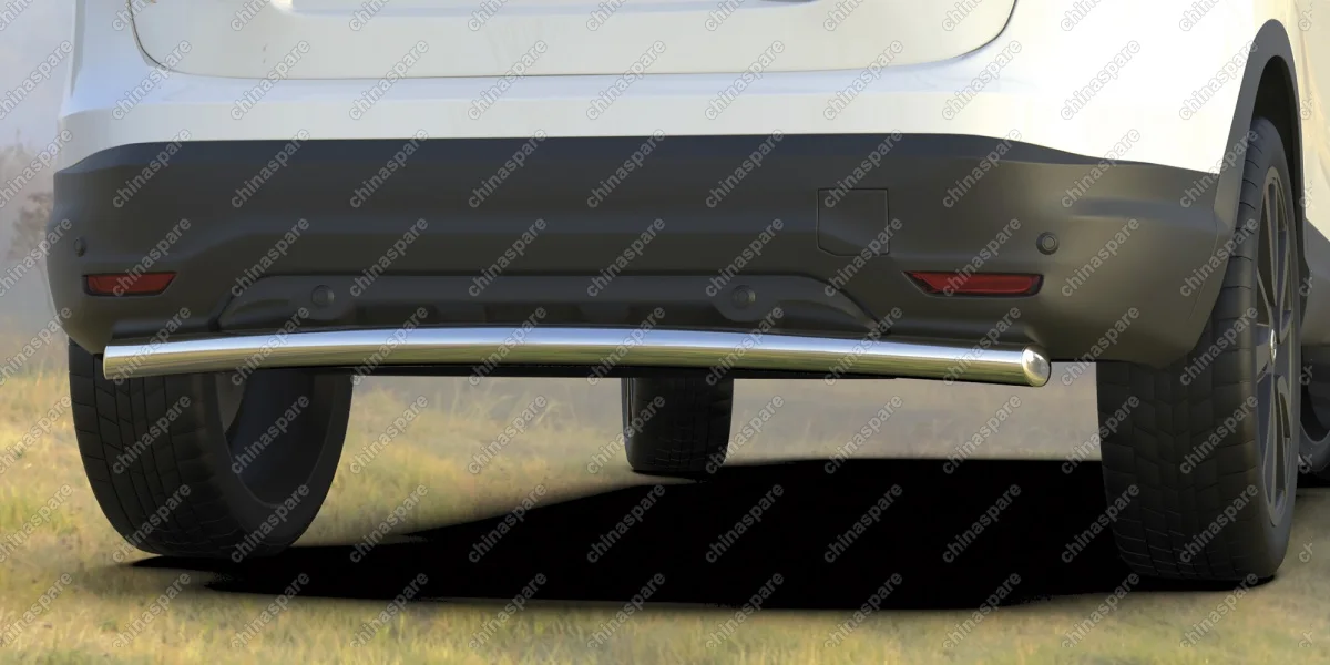 Защита заднего бампера d57 Arbori нерж. сталь для NISSAN Qashqai 2014-нв