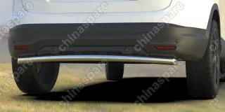 Защита заднего бампера d57 Arbori нерж. сталь для NISSAN Qashqai 2014-нв