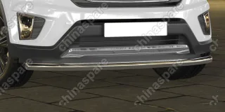 AFZDAHCRET4WD05 Защита переднего бампера d57 радиусная Arbori нерж. сталь для HYUNDAI Creta 2016-нв
