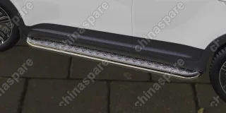 AFZDAHCRET4WD06 Защита порогов d42 с листом усиленная Arbori нерж. сталь для HYUNDAI Creta 2016-нв