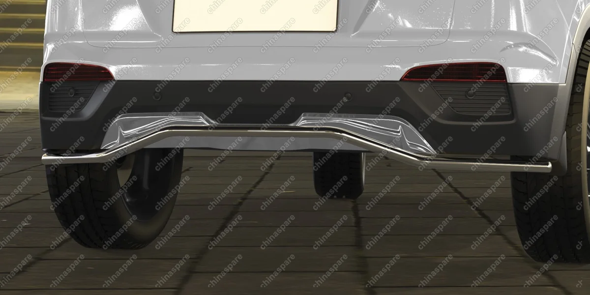 AFZDAHCRET4WD09 Защита заднего бампера d42 "скоба" Arbori нерж. сталь для HYUNDAI Creta 2016-нв