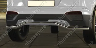 AFZDAHCRET4WD10 Защита заднего бампера d57 "скоба" Arbori нерж. сталь для HYUNDAI Creta 2016-нв