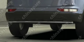 AFZDAKSP1609 Защита заднего бампера d42 Arbori нерж. сталь для Kia SPORTAGE 2016-2018