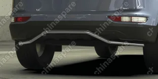 AFZDAKSP1610 Защита заднего бампера d42 "волна" Arbori нерж. сталь для Kia SPORTAGE 2016-2018