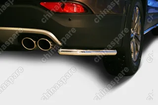 HYSF761626 Защита задняя уголки d42,Hyundai Santa Fe 2013-, HYSF.76.1626