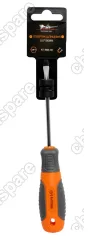 Отвертка шлицевая с эргономичной рукояткой 5.5*150мм