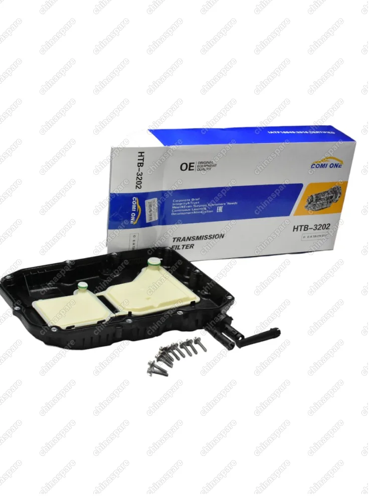 Поддон картера АКПП (с фильтром, болтами и переливными трубками) 9-ти ступенчатой коробки передач Mercedes 725