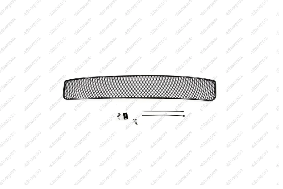 0152061215B Сетка на бампер внешняя для TOYOTA Hilux 2012-2015, черн., 15 мм