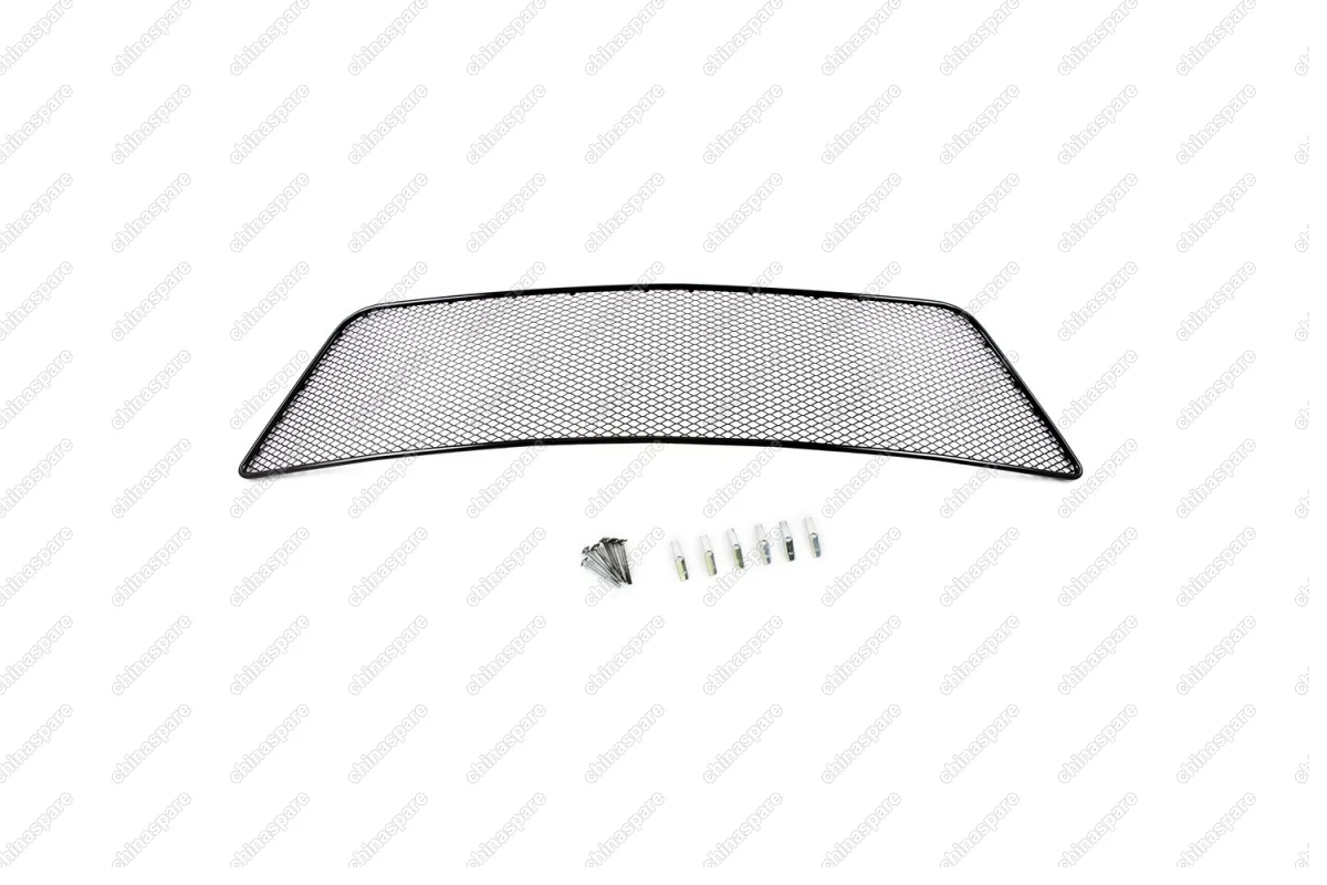 0139121415B Сетка на бампер внешняя для NISSAN Terrano 2014->, черн., 15 мм