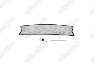 0143051415B Сетка на бампер внешняя для RENAULT Sandero 2014-2018, черн., 15 мм