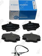 Колодки тормозные передние Zekkert (комплект) Lifan Breez