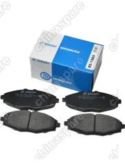 Колодки тормозные передние Zekkert Chevrolet Spark M100, M200 00- / Daewoo Lanos (KLAT) 97- / Matiz M100 98