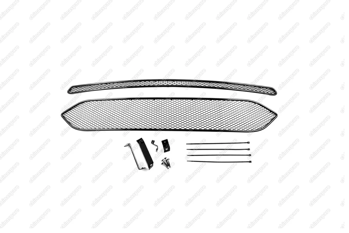 1391714151 Сетка на бампер внешняя для NISSAN Juke 2014->, 2 шт., черн., 15 мм
