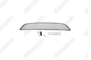 1260112151 Сетка на бампер внешняя для INFINITI QX60 2014->, 2 шт., черн., 15 мм