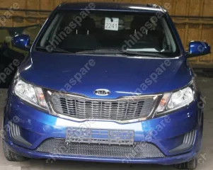 0130011115B Сетка на бампер внешняя для KIA Rio 2011-2014, черн., 15 мм