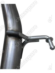 Глушитель (резонатор) средняя часть Zotye T600