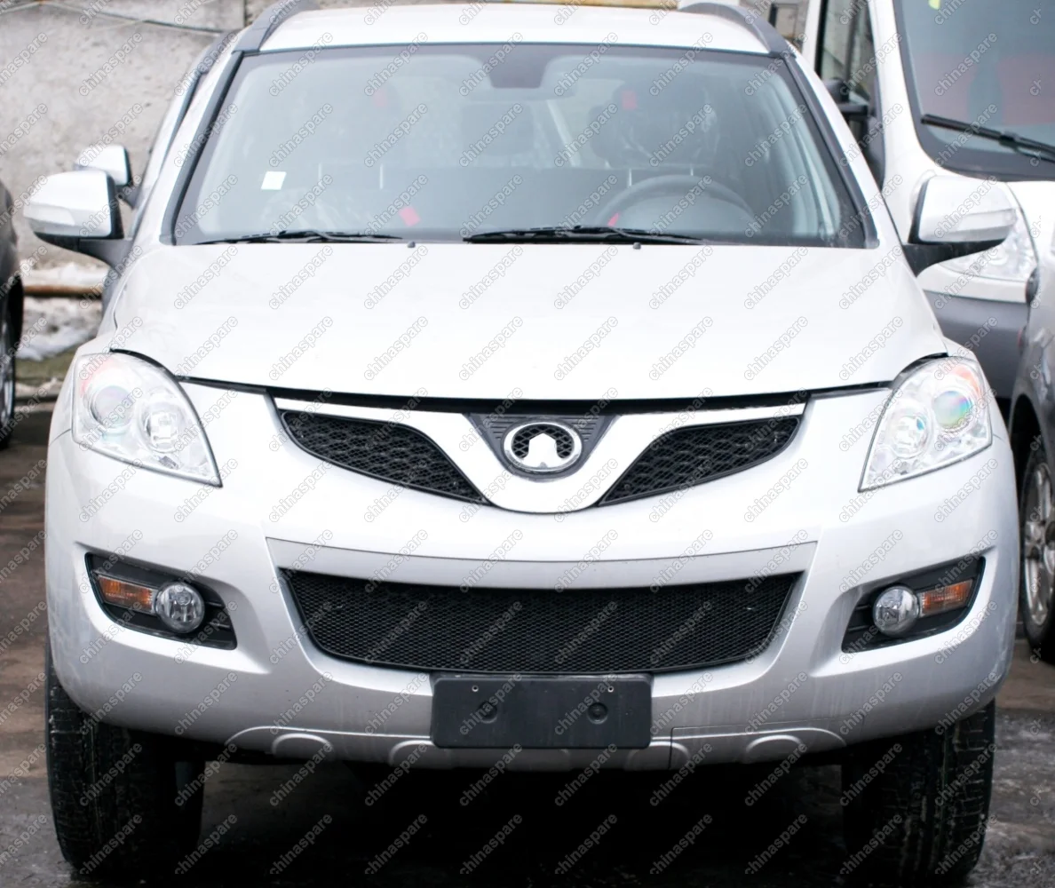 Сетка на бампер внешняя для GREAT WALL Hover-5 2010->, 2 шт., черн., 15 мм