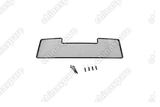 Сетка на бампер внешняя для MITSUBISHI Pajero IV 2008-2011, черн., 15 мм