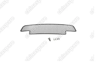 0143041015B Сетка на бампер внешняя для RENAULT Duster 2010-2015, черн., 15 мм, для автомобилей с дневными ход.огнями