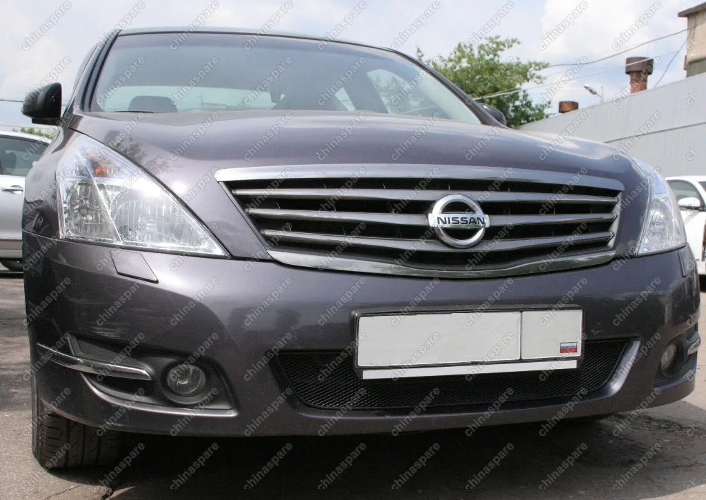 0139010815B Сетка на бампер внешняя для NISSAN Teana 2011-2014, черн., 15 мм
