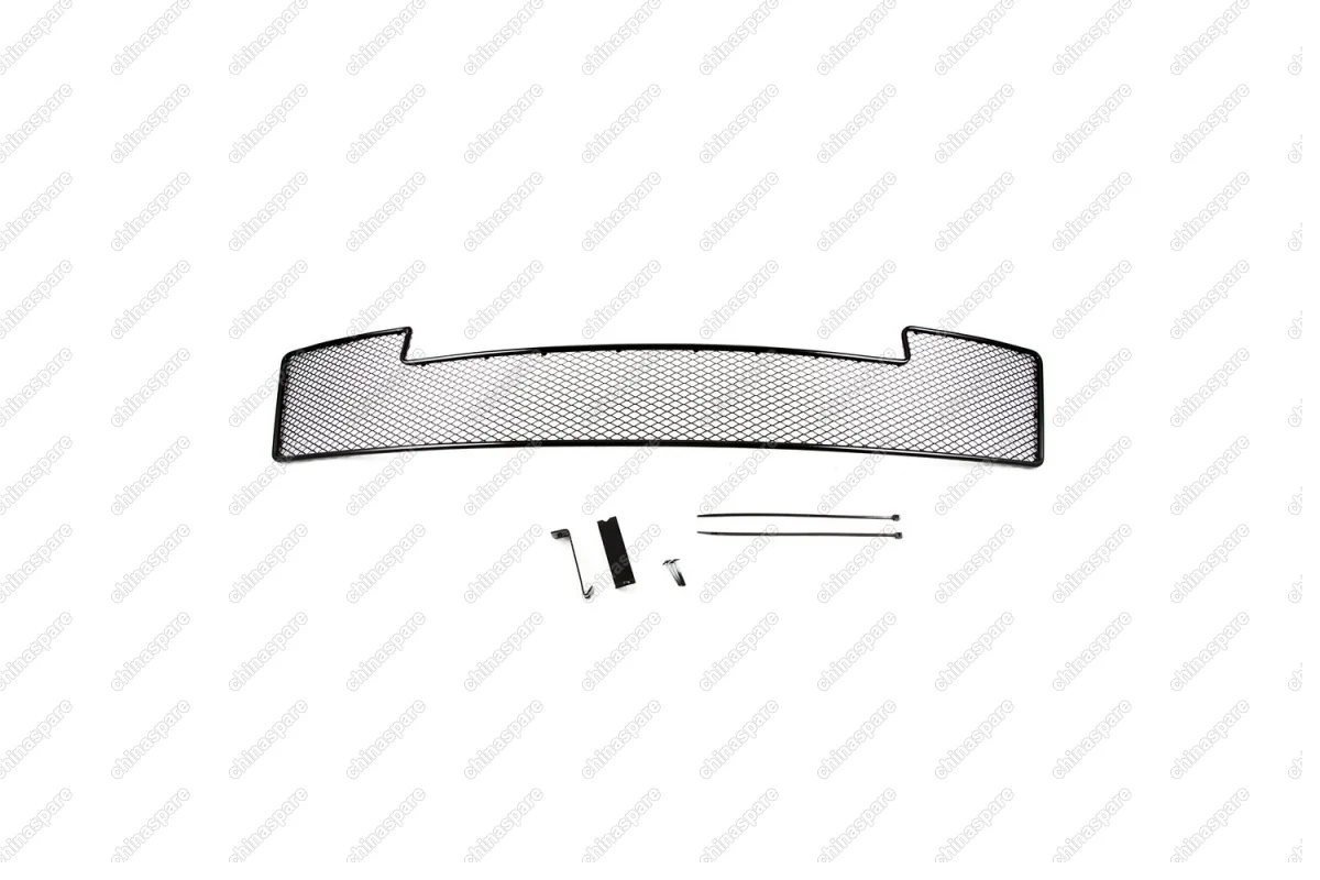 0139071315B Сетка на бампер внешняя для NISSAN Tiida 2013-2015, черн., 15 мм