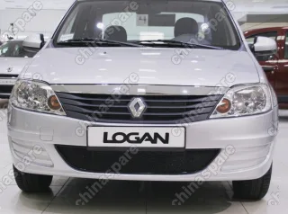 0143021015B Сетка на бампер внешняя для RENAULT Logan 2010-2014, черн., 15 мм