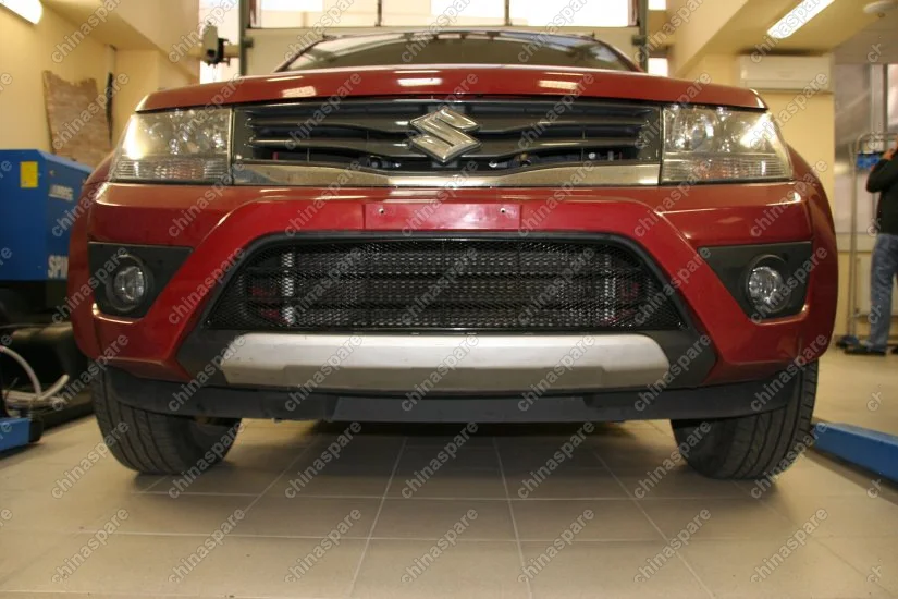 0151011215B Сетка на бампер внешняя для SUZUKI Grand Vitara 2012-2015, черн., 15 мм