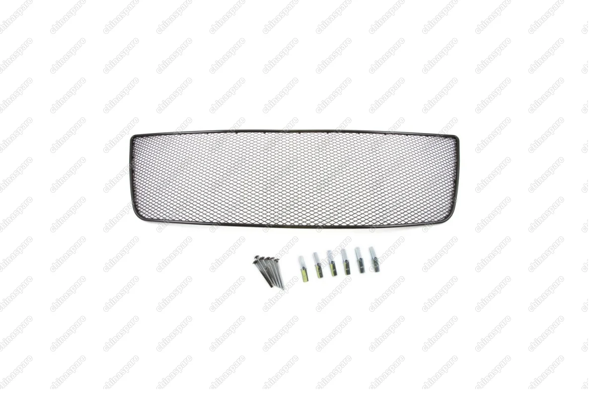 Сетка на бампер внешняя для GREAT WALL Hover-3 2009-2014, черн., 15 мм