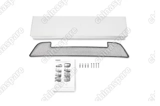 Сетка на бампер внешняя для LADA Granta Liftback 2014-2018, LADA Granta Sedan 2015-2018, черн., 15 мм