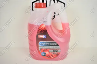 Антифриз UNIX G12 -40 Красный 5 KG