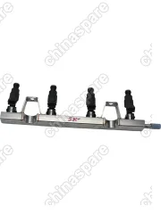 Рампа топливная в сборе с форсунками Great Wall Florid, Hover M2, M4 (уценка)