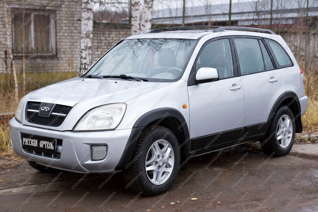 ZKC190702 Защитный комплект Русская Артель Chery Tiggo 05-13 (Расширители колесных арок / Молдинги на двери)