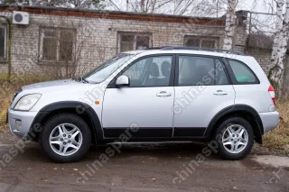 ZKC190702 Защитный комплект Русская Артель Chery Tiggo 05-13 (Расширители колесных арок / Молдинги на двери)