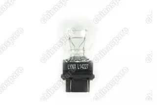 Лампа накаливания LYNXauto P27/7 12V W2,5X16Q