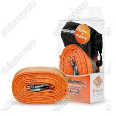 Трос VIP буксировочный лента 3 т., 5 м. с сумкой