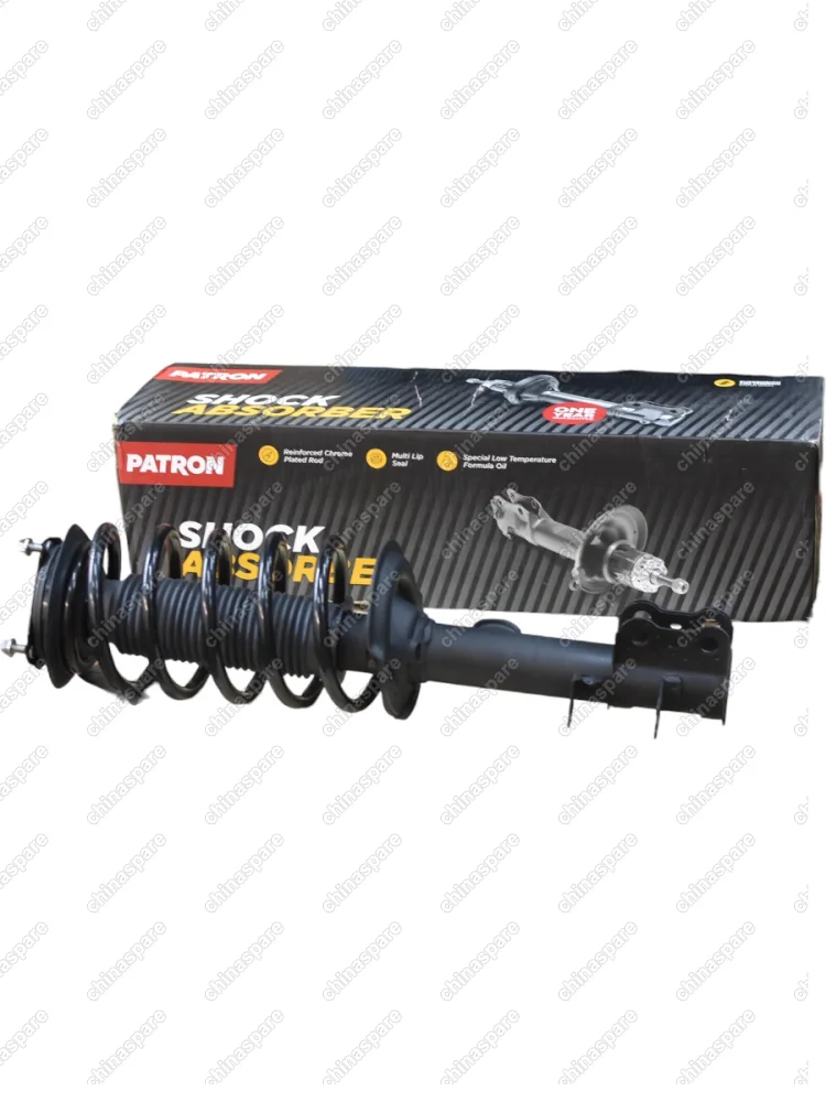 Амортизатор передний левый с опорой и пыльником Patron Geely Coolray 2019-