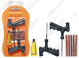 Ремкомплект для б/к шин с клеем