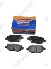 Колодки тормозные задние (комплект) SAT Chery M11, IndiS, Tiggo FL