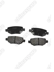 Колодки тормозные задние (комплект) SAT Chery M11, IndiS, Tiggo FL