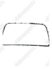 Молдинг переднего бампера  Мицубиси Лансер 10 2011-2015, Mitsubishi Lancer 10 молдинг переднего бампера , oem 6400B398