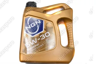Масло моторное (синтетическое) «NGN» 5W-30 Diamond SL/CF 4л (Mercedes-Benz, BMW)