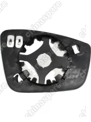 Зеркальный элемент левый  Фольксваген Поло седан 2010-2015, Volkswagen Polo седан зеркальный элемент