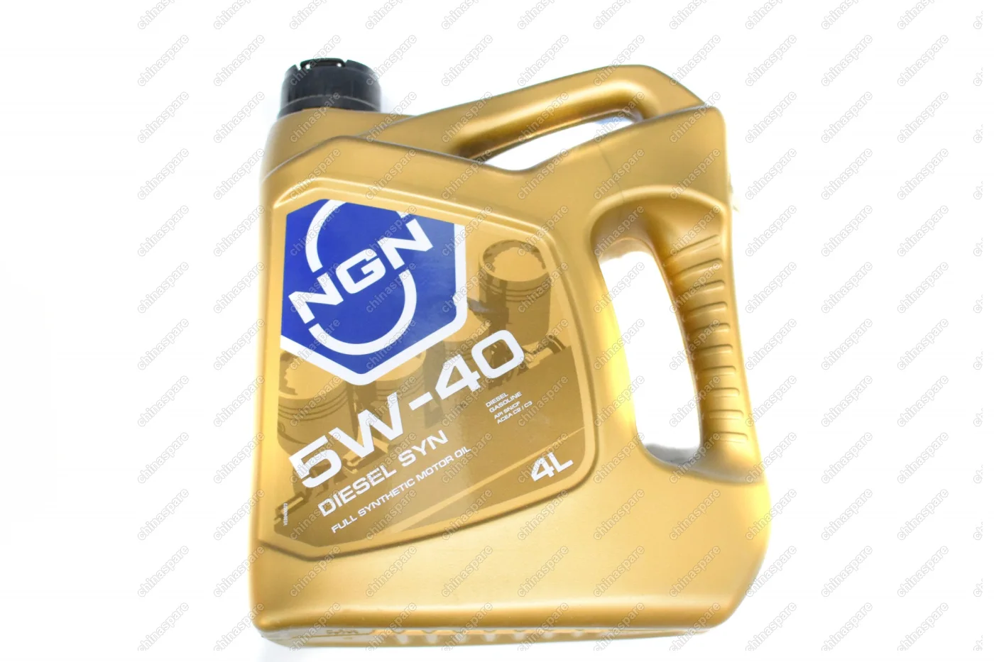 Масло моторное (синтетическое) «NGN» 5W-40 Diesel CF/SN 4л