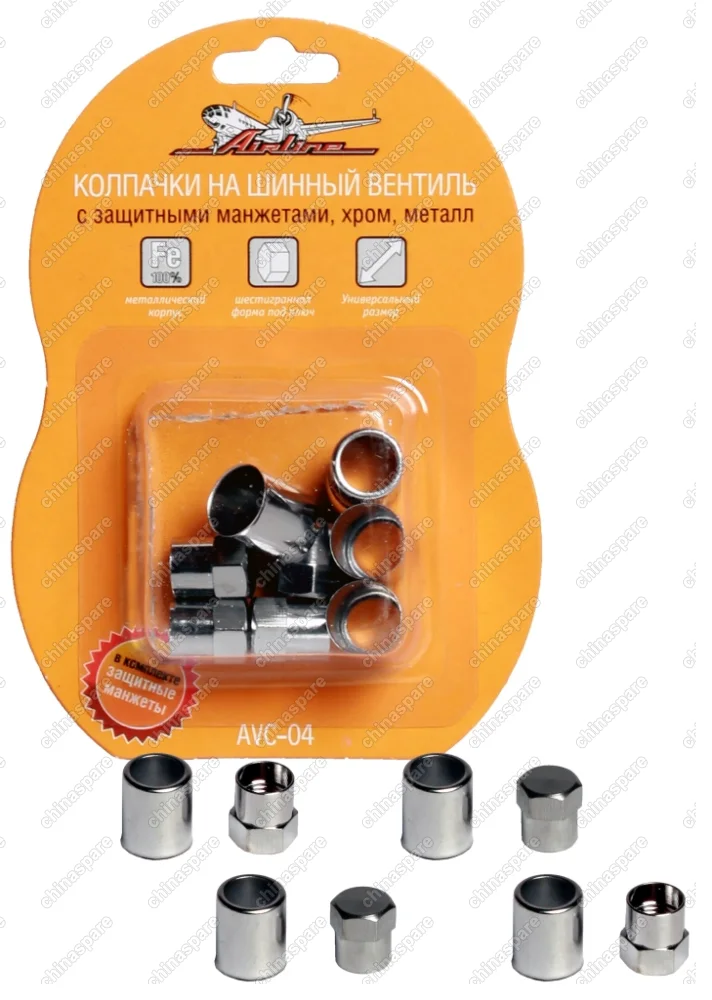 Колпачки на шинный вентиль, с защитными манжетами