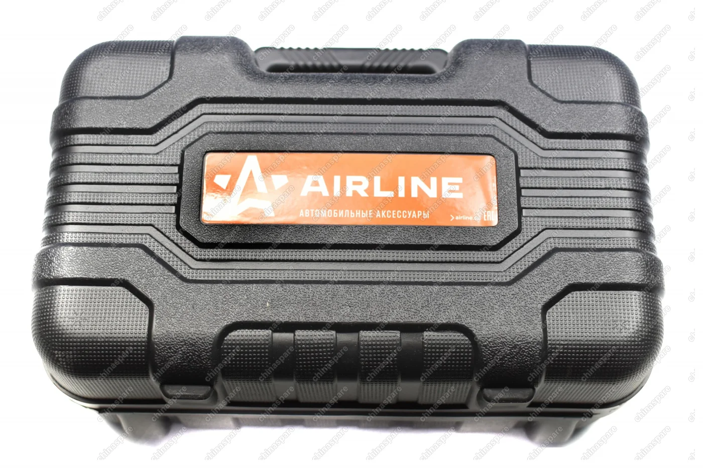 Компрессор подкачки колес автомобильный двухпоршневой X5 «Airline» с комплектом инструмента (отвертки, ремкомплект бескамерных шин, нож, плоcкогубцы)