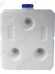 Топливный бак (10л) белый с крышкой и штуцером