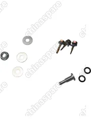 Топливный бак (10л) белый с крышкой и штуцером